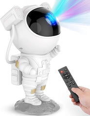 Astronaut Galaxy Star Projector Night Light | Starry Nebula Ceiling LED Lamp with Timer & Remote