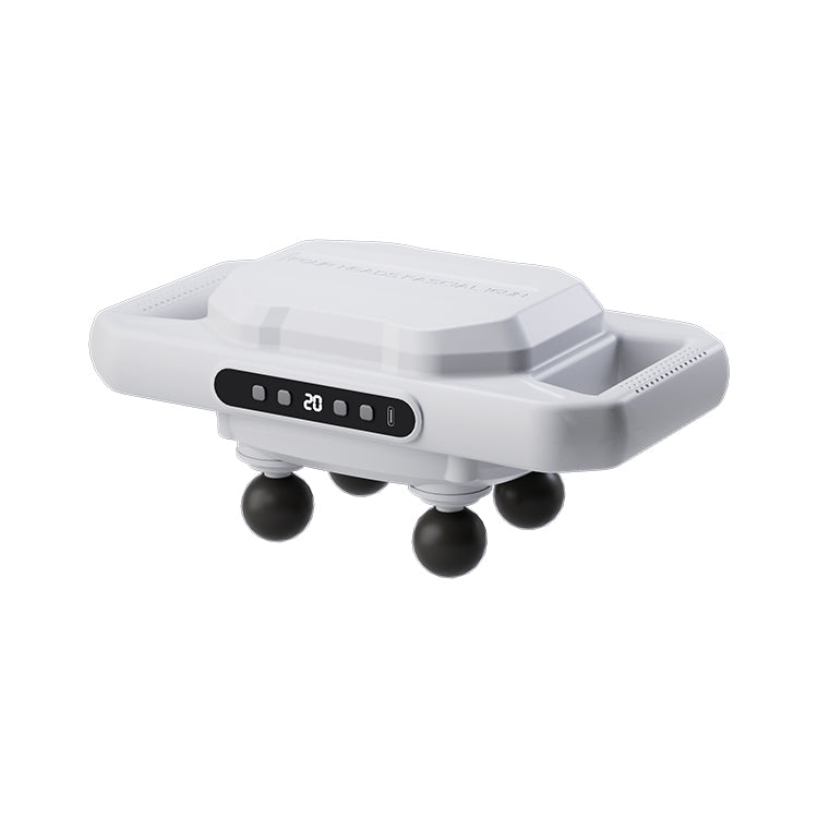 Tissue Body Massager | Powerful Fascia Gun with Six Attachments | Deep Tissue Relief & Tension Easing | Portable & Ergonomic Design | Perfect for Athletes & Daily Relaxation Nawazia