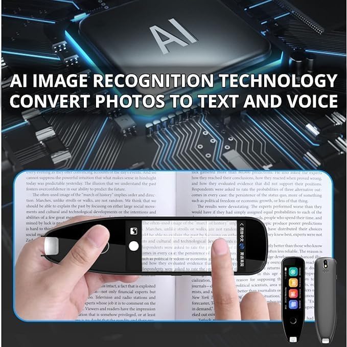 Advanced Voice Translator – Real-Time Multilingual Communication Device for Travel, Business, and Learning Nawazia