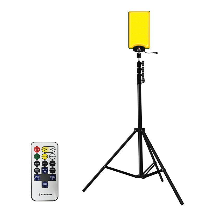 Portable Dual-Color Camping Light | DC 12V Telescopic Tripod COB LED Outdoor Lighting Nawazia