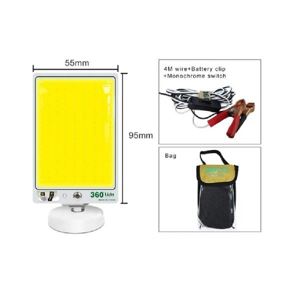 TM-25 360° Mini LED Lantern | Compact COB Pocket Light for Camping, Hiking, BBQ, & Car Repairs Nawazia