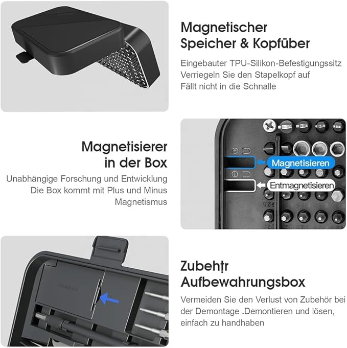 Compact Mini Screwdriver and Bit Set – Portable Precision Tool Kit for DIY & Professional Repairs Nawazia