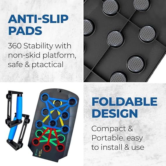 12-in-1 Compression Training Plate Machine | Home Fitness & Workout System for Men & Women Nawazia