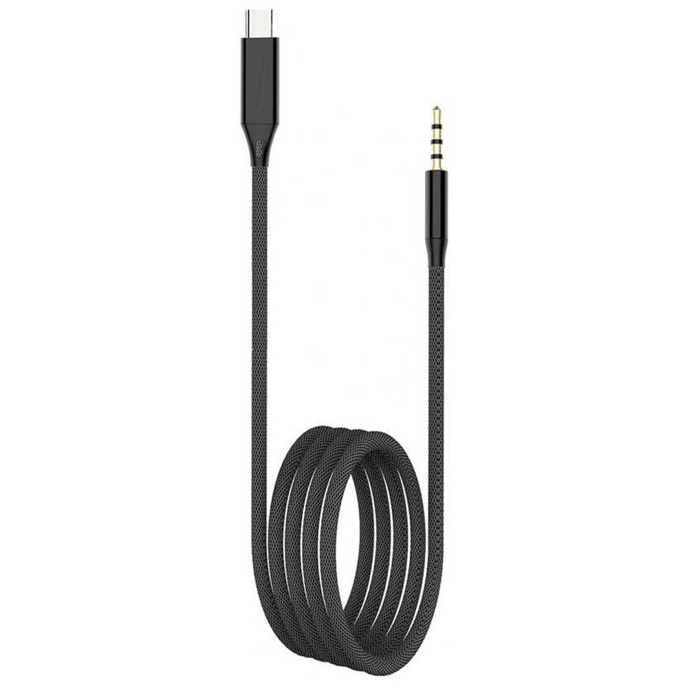 GAC-365 Type-C to 3.5mm Aux Audio Cable | 100cm Plug & Play Audio Cable | Durable Design for Car, Home, & On-the-Go Use | High-Quality Sound Output Nawazia