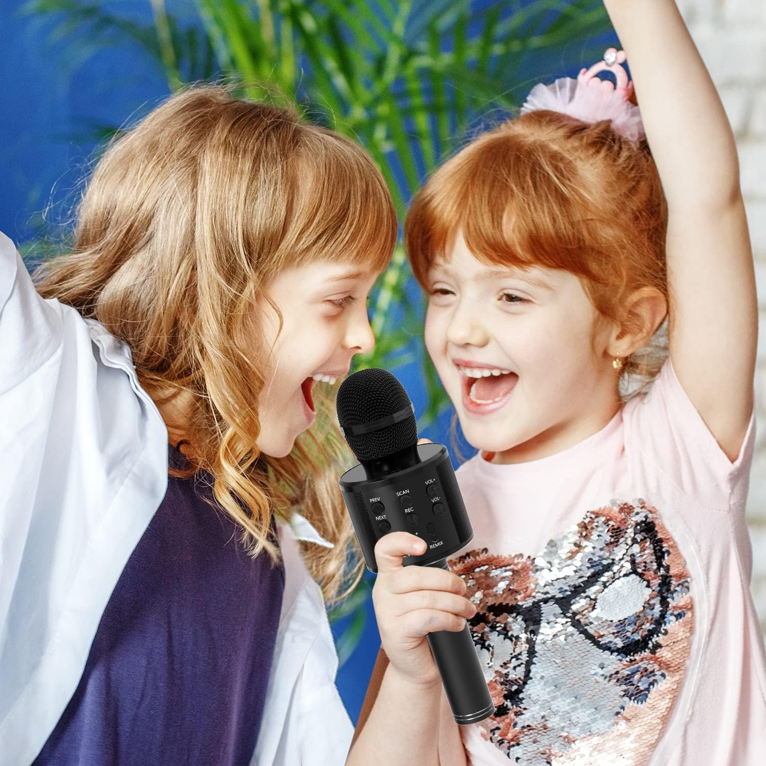 Wireless Karaoke Microphone | Bluetooth & USB Compatible | Fun for All Ages Nawazia
