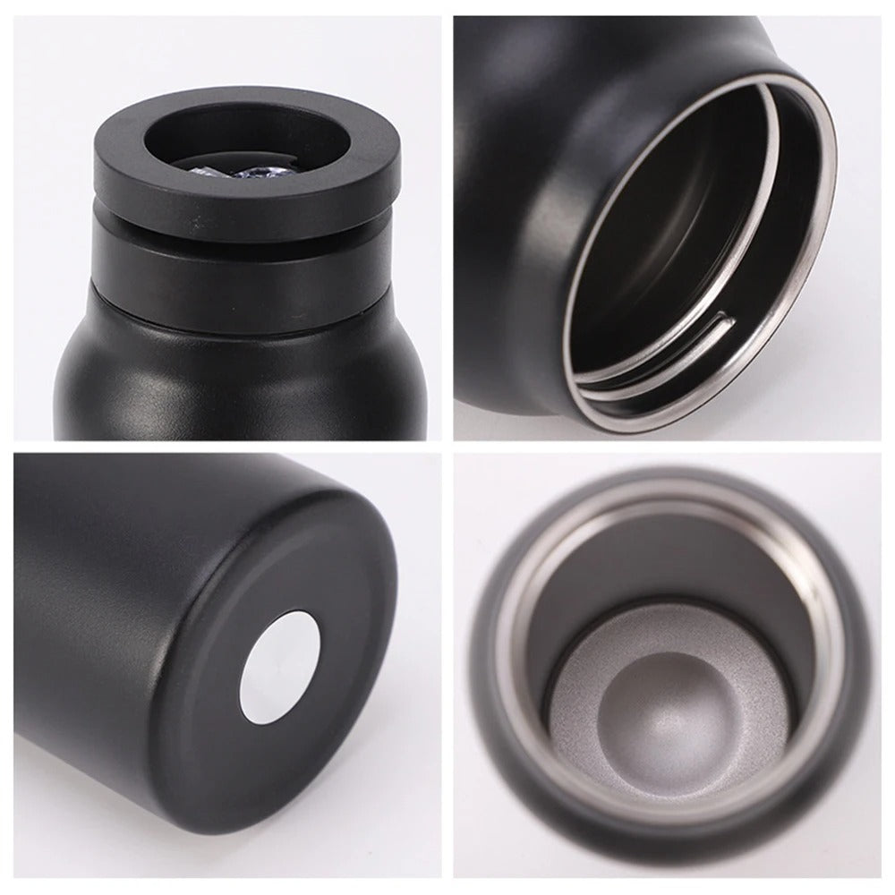 Stainless Steel Magnetic Vacuum Flask | Sports Water Bottle & Phone Holder | Outdoor Thermal Insulation Cup | Portable & Versatile Design Nawazia