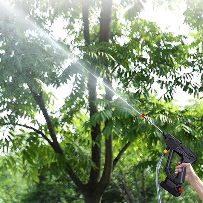 Hydrowasher - Ez Jet Cordless Power Washer | 6-in-1 Wireless High-Pressure Water Gun for Cars, Patios & More Nawazia