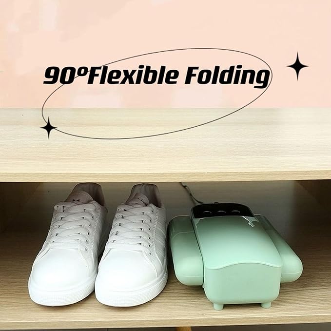 Electric Shoe Dryer with Adjustable Rack & Timer | Multi-Functional Boot & Glove Warmer | Efficient Dryer for Sweaty Shoes Nawazia