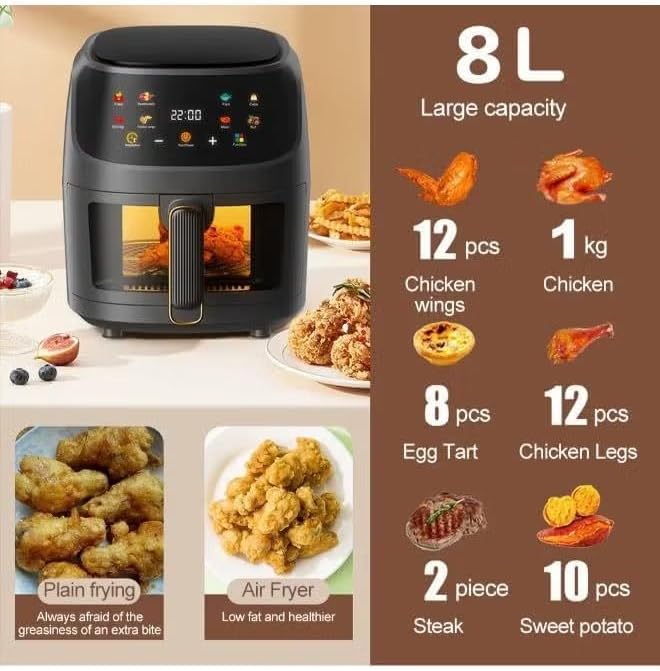 8L Large Capacity AirFryer