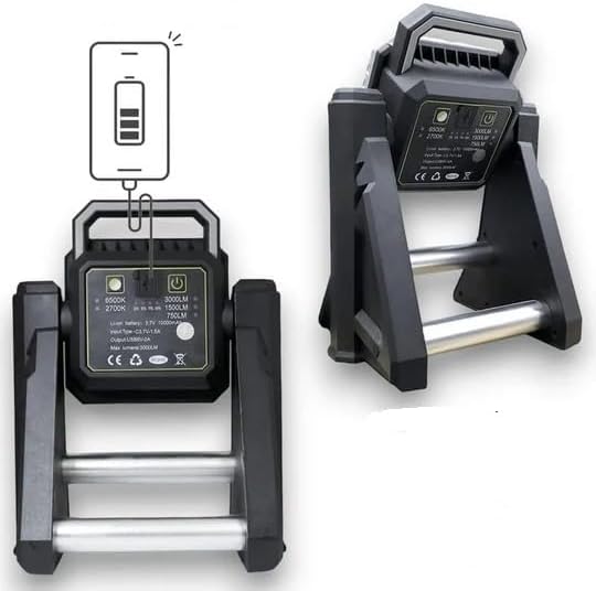 Multifunctional Work Light with Telescopic Base – Adjustable Height & Bright LED Illumination for Construction, DIY, and Emergency Lighting Nawazia