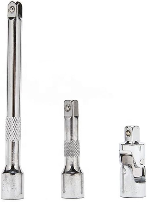 Heavy Duty Hand Tool Storage Box | 46-Piece Portable Auto Repair Kit with Ratchet & Socket Wrench Set Nawazia