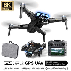 Z104 Drone with 4.5" Screen Remote. Professional GPS aerial photography drone with balance armor style. For kids & adults