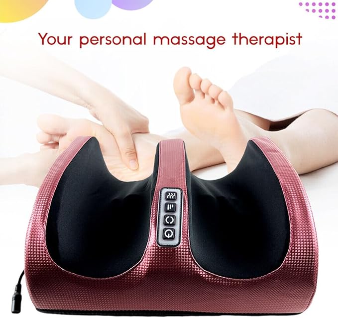 Multifunction Foot Massager – Heated Shiatsu with Panel Control for Home & Office Nawazia
