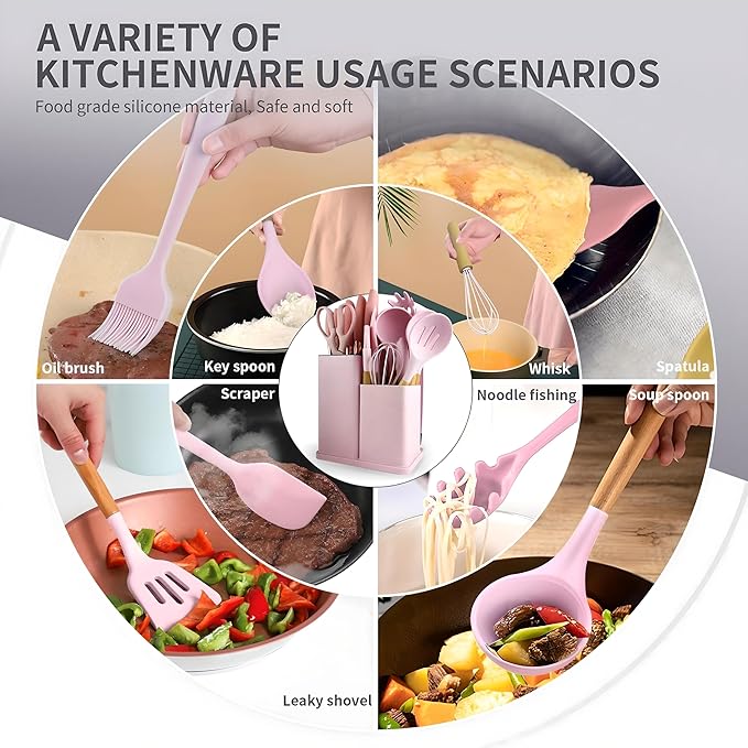 A variety of Kitchenware Usage Scenarios