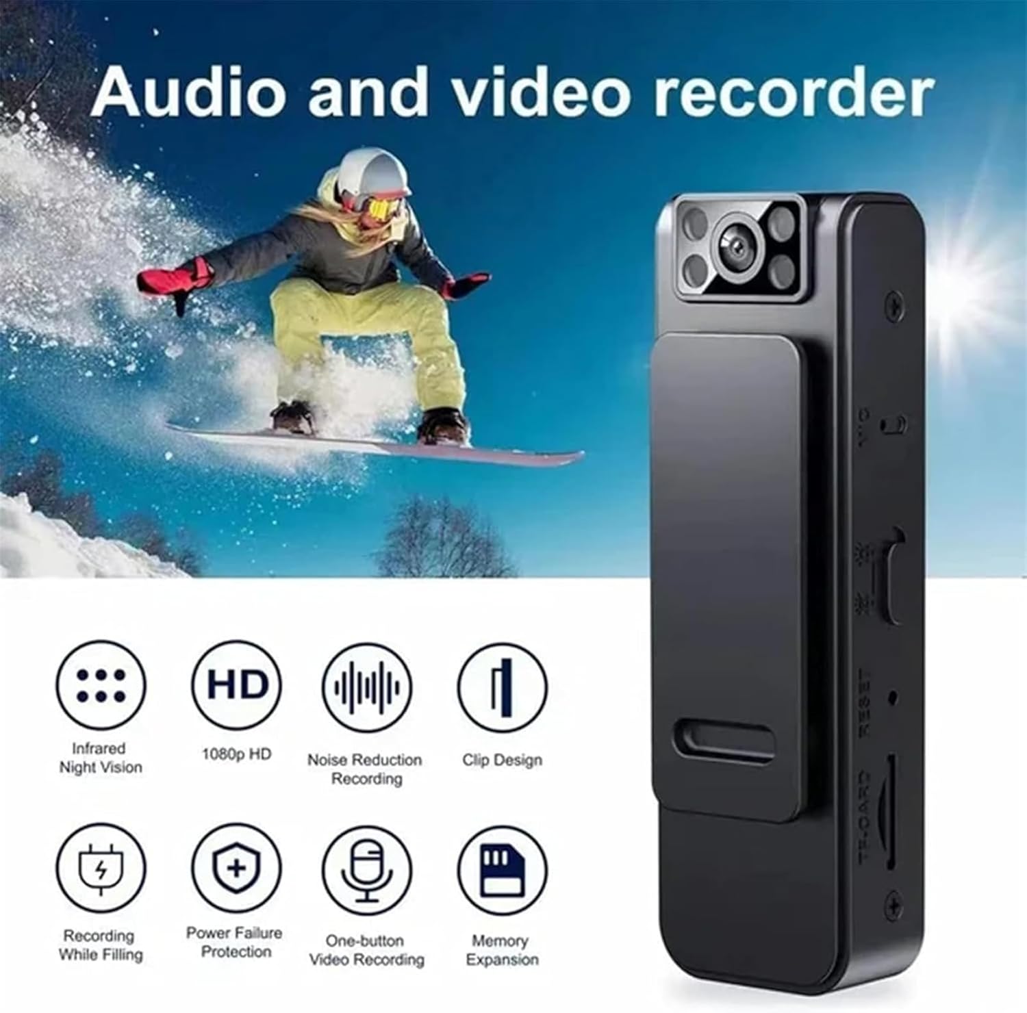 Audio and Video Recorder