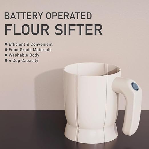 Battery Operated Flour Sifter