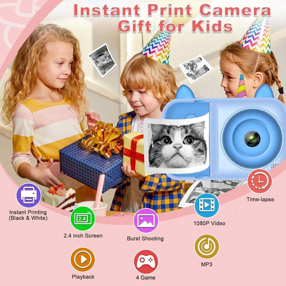Children's Instant Print Camera for Creative Photography in UAE