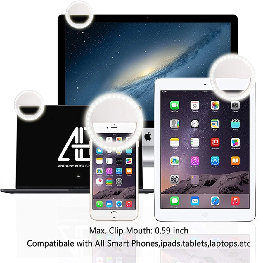 Clip-On LED Ring Light Ajman UAE