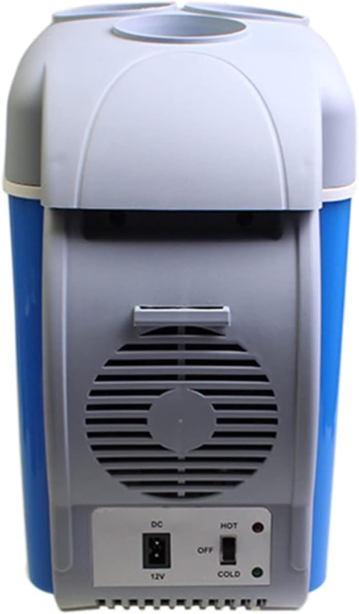 Compact 12V 7.5L Mini Car Fridge | Dual Cooler & Warmer Portable Travel Refrigerator