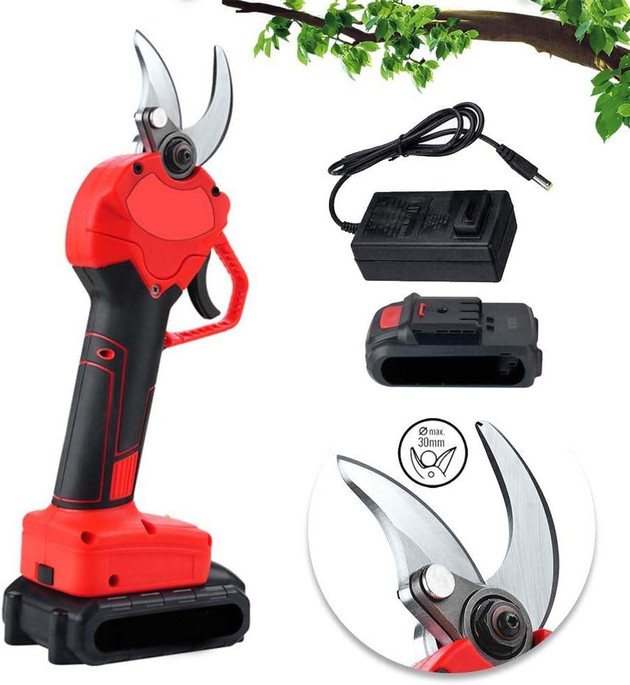 
Cordless Electric Pruning Shears | Garden Tree Branch Pruner with 30mm Cutting Diameter | Ergonomic ABS Handle & Lightweight Design
Cordless Electric Pruning Shears | Garden Tree Branch Pruner with 30mm Cutting Diameter | Ergonomic ABS Handle & Lightweight Design
Cordless Electric Pruning Shears | Garden Tree Branch Pruner with 30mm Cutting Diameter | Ergonomic ABS Handle & Lightweight Design
Cordless Electric Pruning Shears