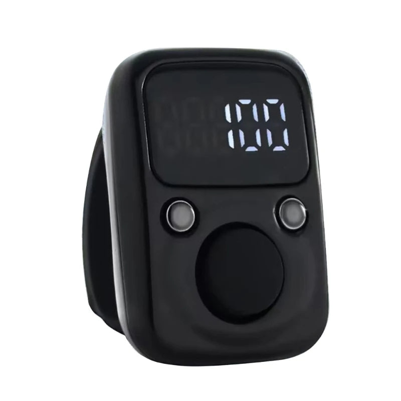 Digital LED Hand Tally Counter black