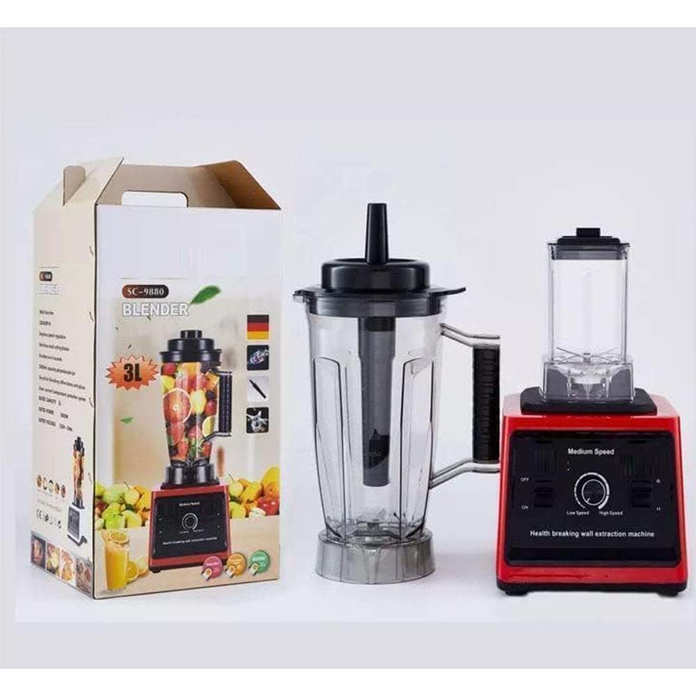  Electric Blender & Juicer - 800W Heavy Duty Commercial Mixer for Hotels, Restaurants, Cafes & Household Use