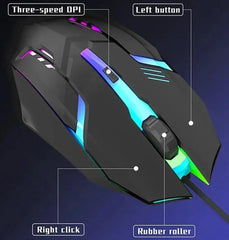 Gaming Mouse with RGB Lights