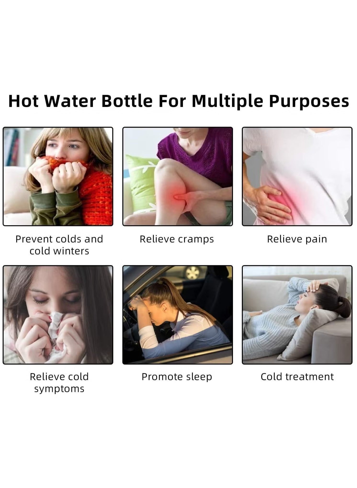 Hot water Bottle for Multiple Purpose