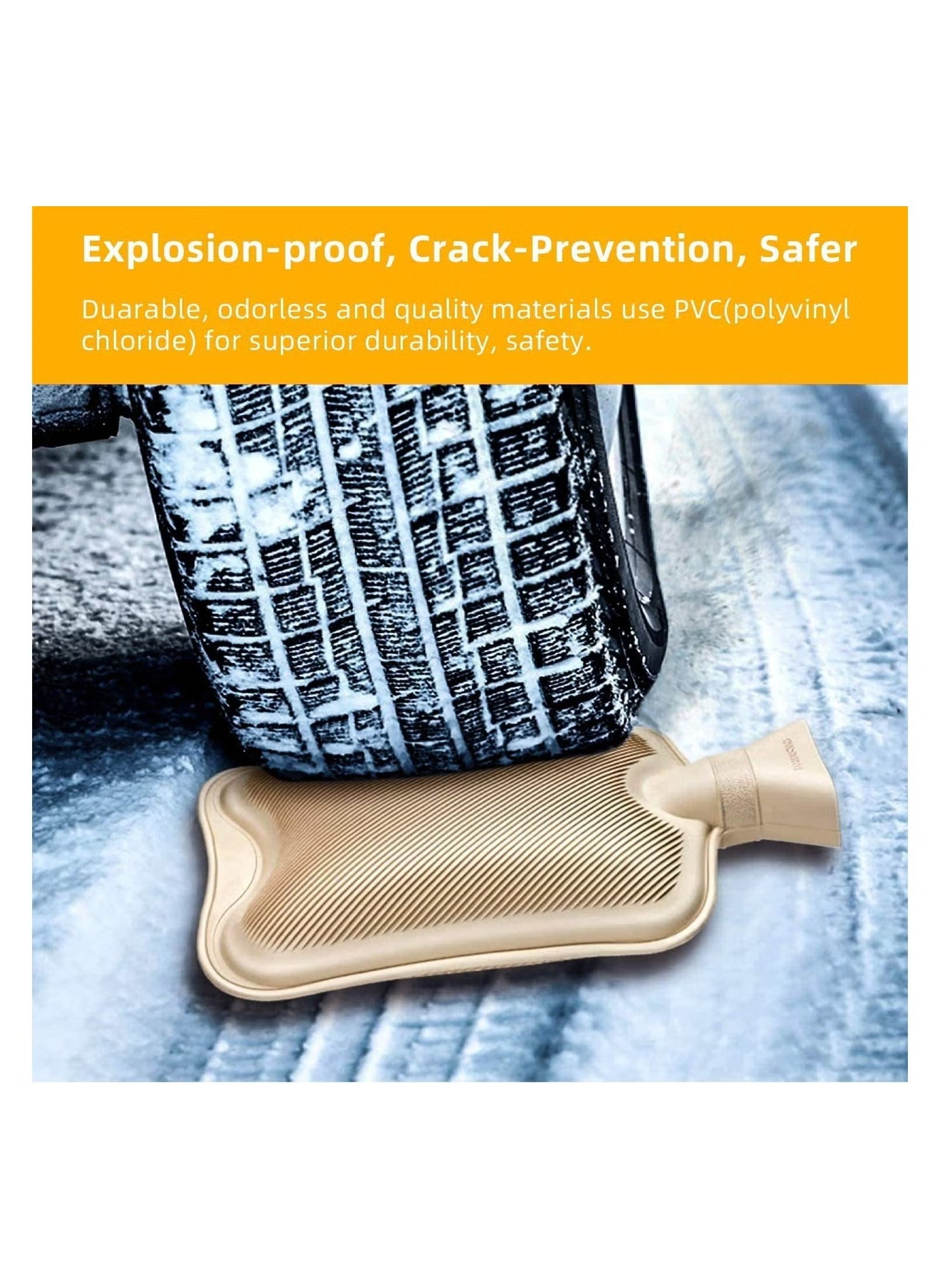 Hot water bottle Crack Preventive