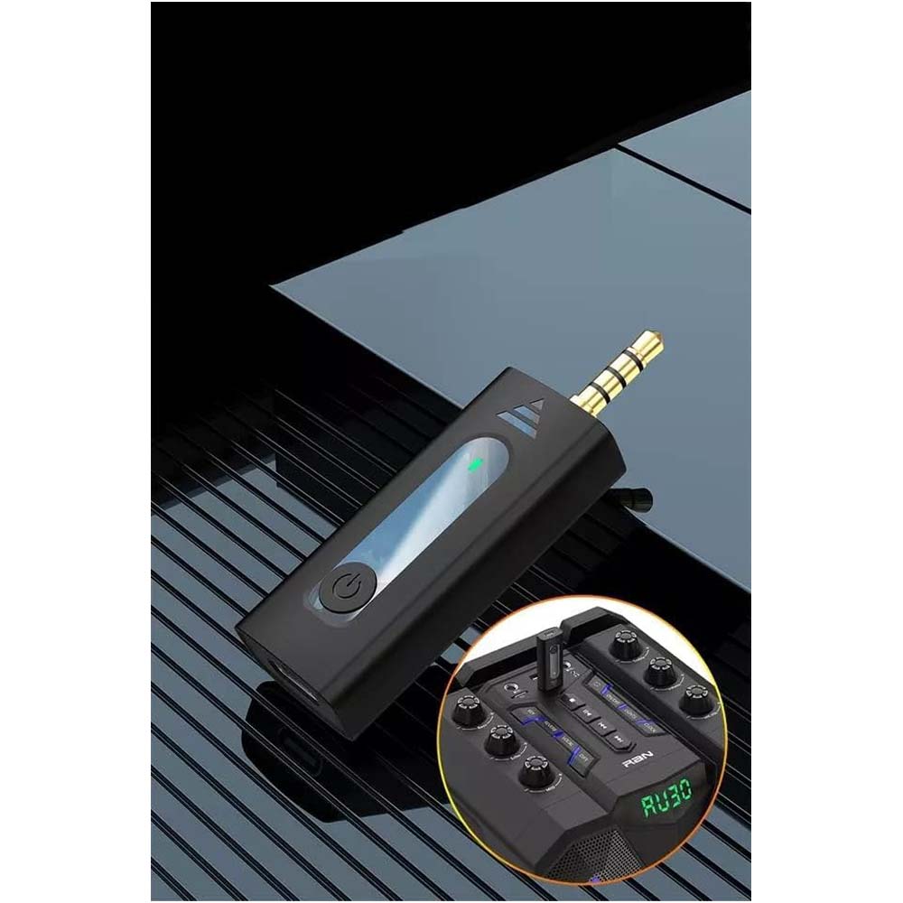 K35 Wireless Microphone – Nawazia Plug & Play Mini Collar Mic for Vlogging, Streaming & Game Recording (3.5mm AUX, UAE ) Nawazia