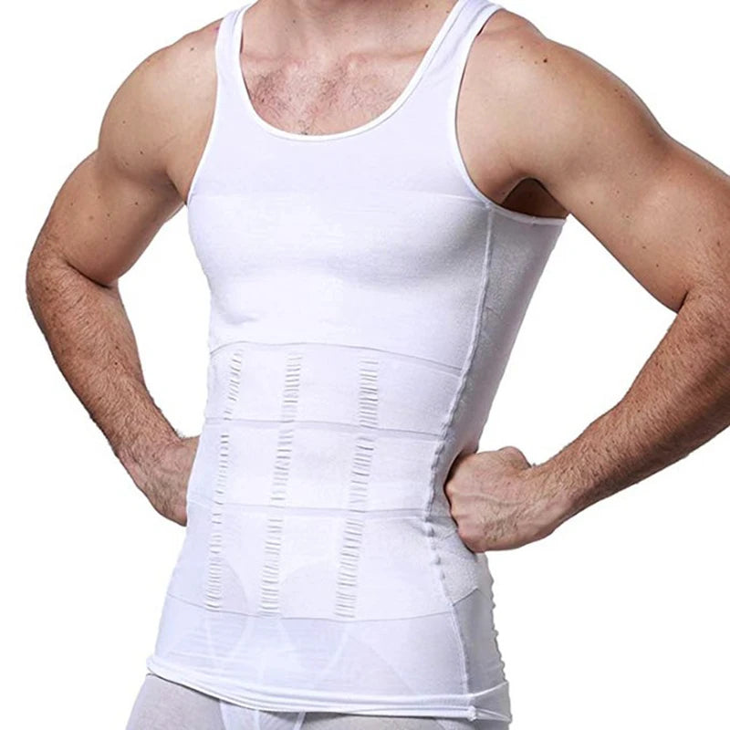 Men’s Slimming Body Shaper Compression Shirt