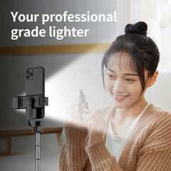 Mini Extendable Stand Holder with LED Fill Light