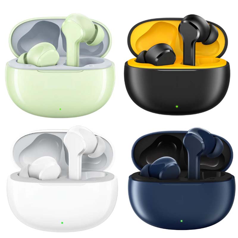 Multi-Color T110 Earbuds with Bluetooth 5.3, Noise Cancelling, and Waterproof Feature