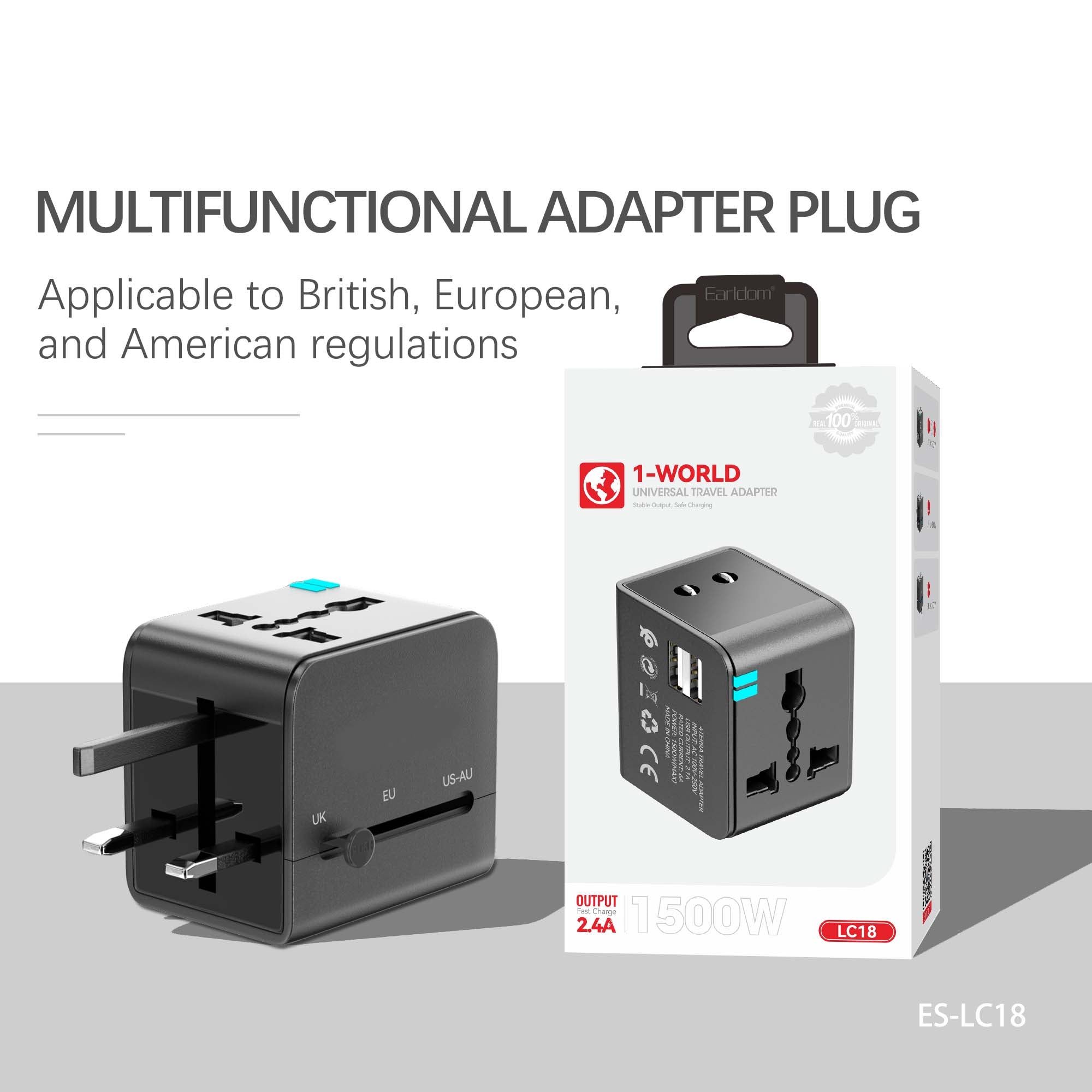 Multifunctional Adapter Plug