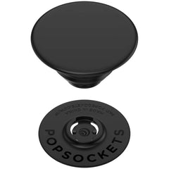 PopGrip with Swappable Top - Black, Phone & Tablet Grip, Stand