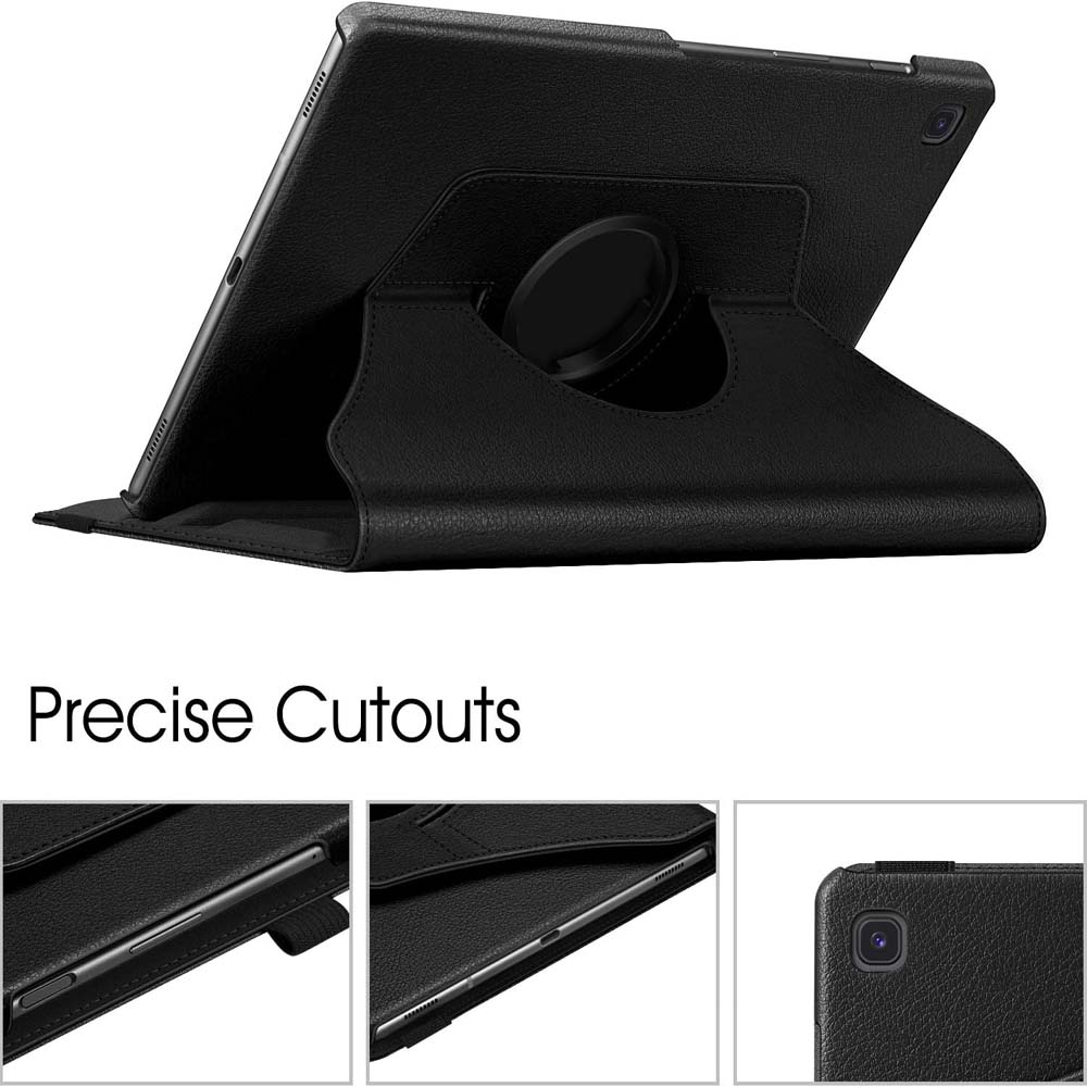 Protective 360° Swivel PU Leather Case for Galaxy Tab S5e 10.5" with Auto Sleep/Wake