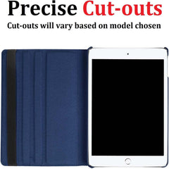 Protective iPad Mini 4/5 Case with 360° Rotating Stand and Auto Wake/Sleep