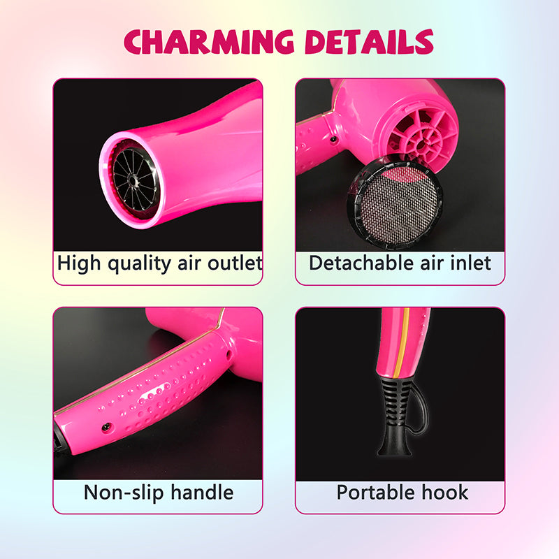 Red Electric Blow Dryer,