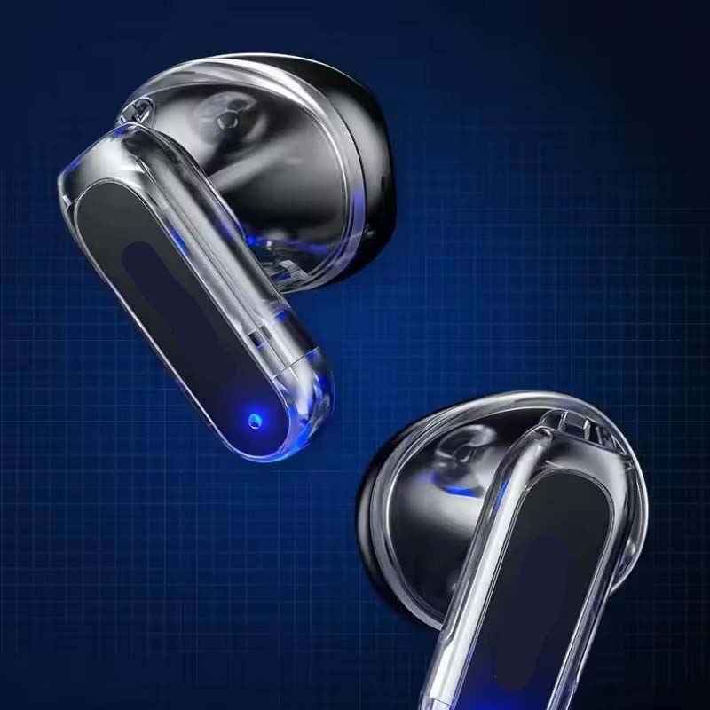 Fidget Spinner Earphones – Glow in the Dark, High-Speed Silent Spin, Metal Gear Design, Stress Relief & Entertainment for Kids and Adults Nawazia
