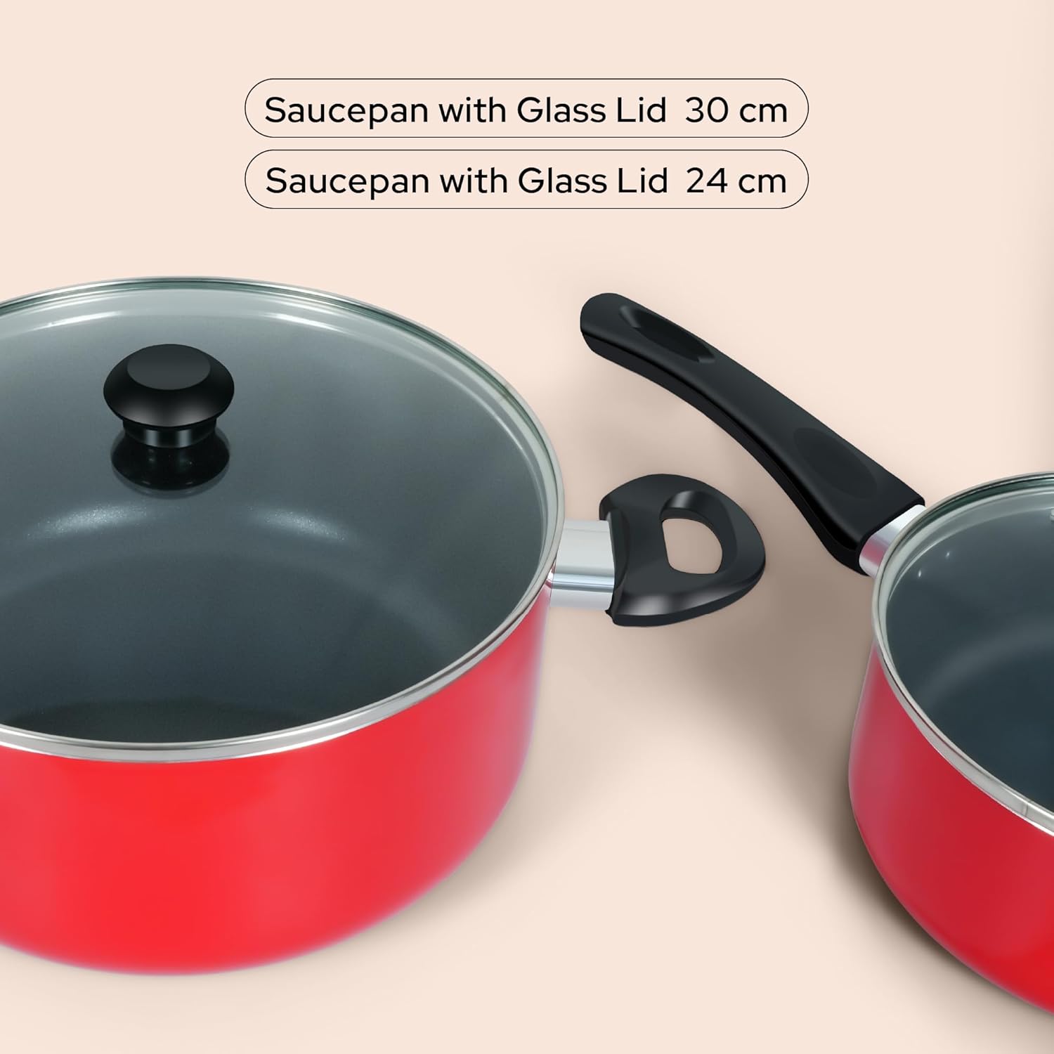 Saucepan with Glass Lid