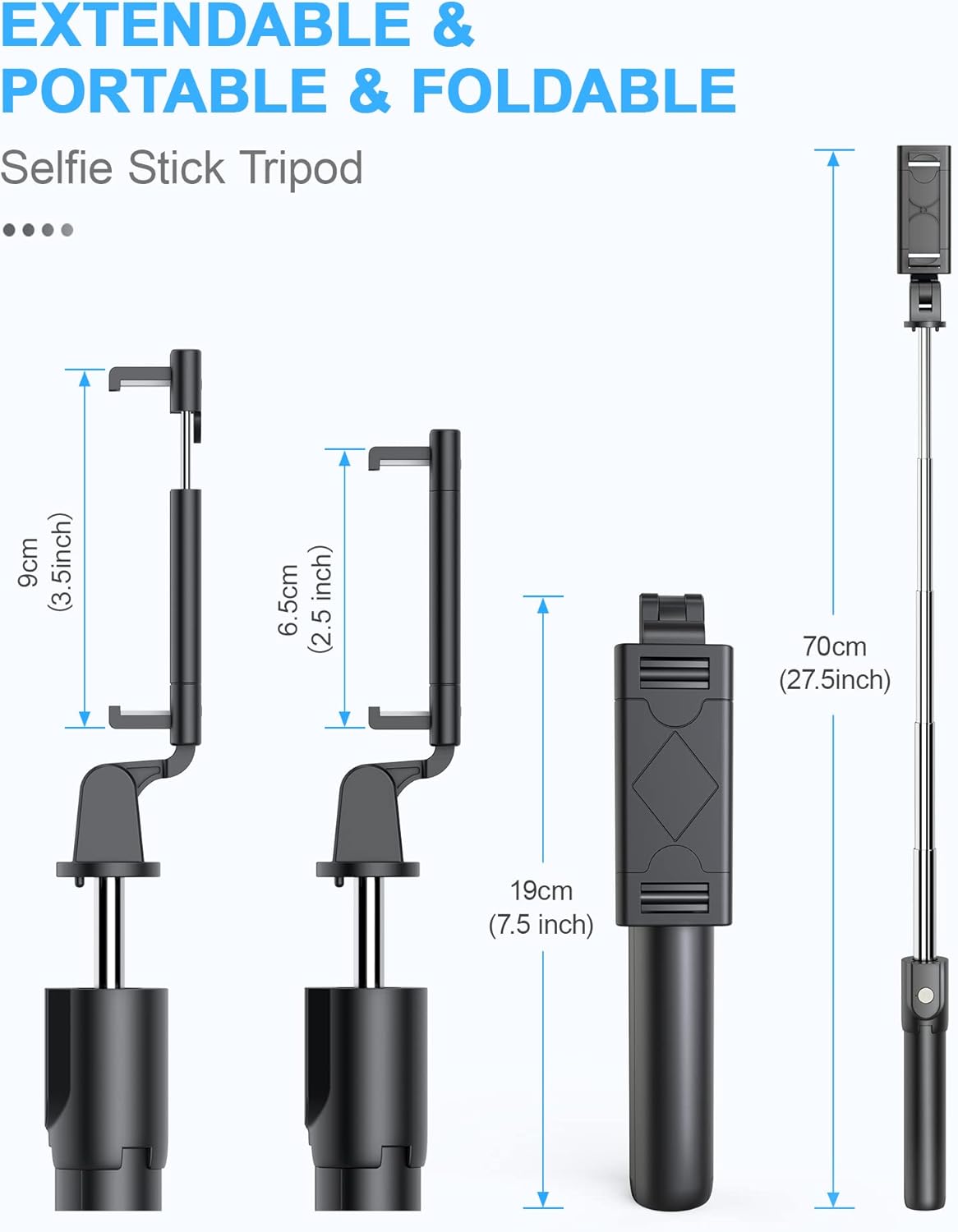 Selfie Stick Tripod Monopod