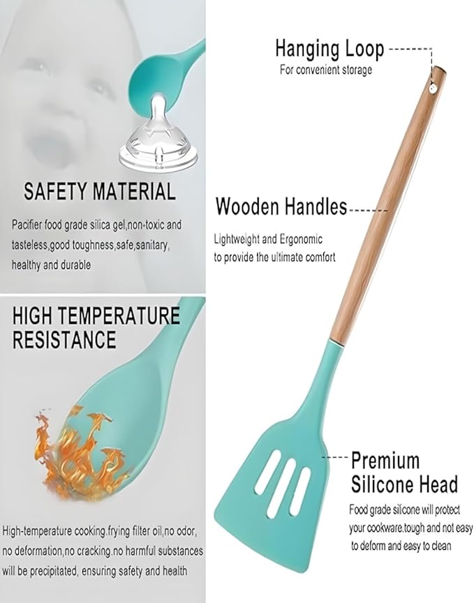 Silicone Cooking Utensils 