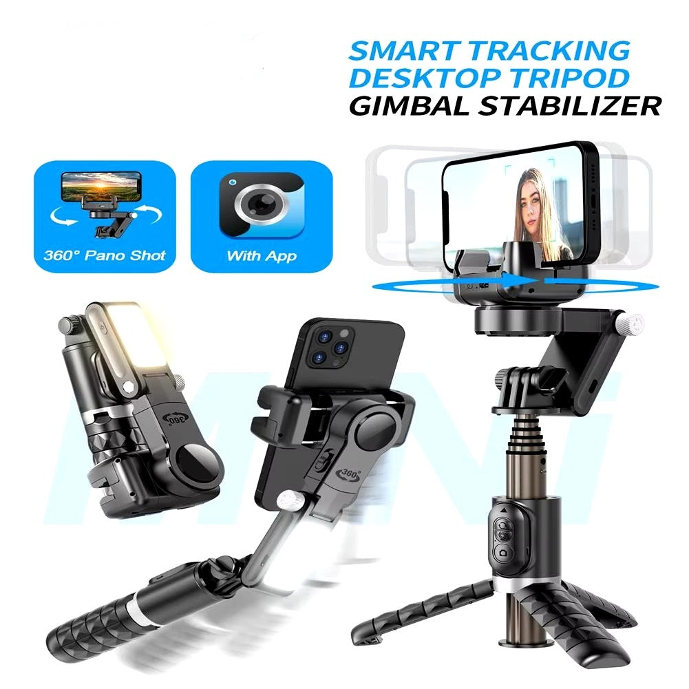 Smart tracking Desktop Tripod Gimbal Stabilizer