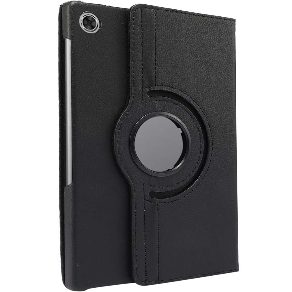 Stylish 360° Rotating PU Leather Stand Case for Lenovo M10 Plus