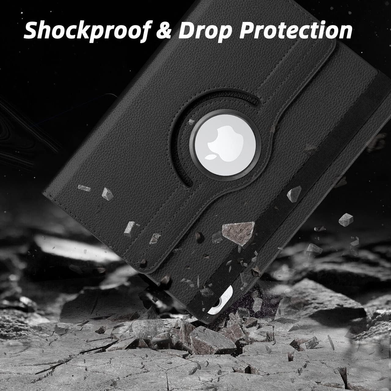 Stylish 360° Rotating Smart Leather Case for iPad 10th Gen 10.9 Inch