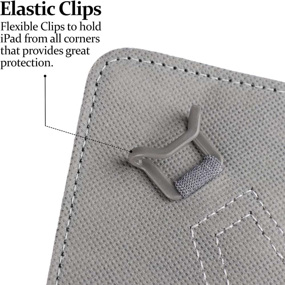 Universal 8/9-Inch Tablet Case with Premium Leather, Auto Sleep, and Rotating Stand