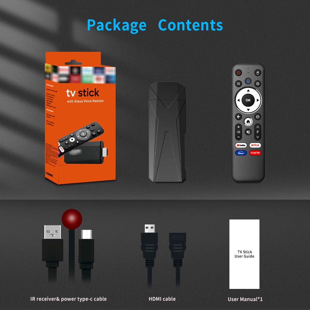 Universal TV Stick for Google, YouTube, and Smart TV Apps

