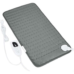 Heated Pad – Electric Heating Pad for Cramps, Neck, Waist & Shoulder | 6 Heat Settings, 4 Timers, Auto-Off | Moist & Dry Heat Therapy for Pain Relief