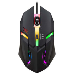 Wired Gaming Mouse with RGB Lights