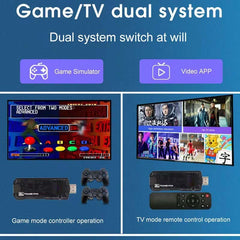 X8 Android TV Box 8K HDR | Dual-System Game Console with 10,000+ Classic Games | Ultra HD Streaming & Gaming Hub 